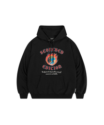 BURNING EARTH HOODIE (BLACK)