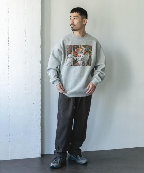 URBAN RESEARCH DOORS（アーバンリサーチドアーズ）の「セザンヌ アートプリント裏起毛スウェット（スウェット・メンズ・ブラック/グレー・LARGE/MEDIUM）」の11枚目の写真