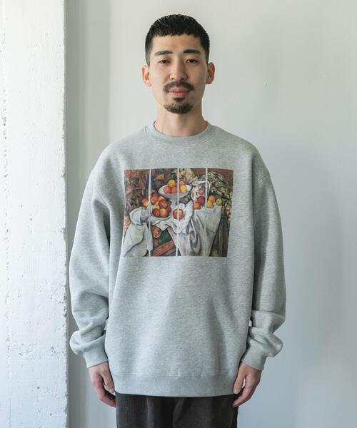 URBAN RESEARCH DOORS（アーバンリサーチドアーズ）の「セザンヌ アートプリント裏起毛スウェット（スウェット・メンズ・ブラック/グレー・LARGE/MEDIUM）」の12枚目の写真