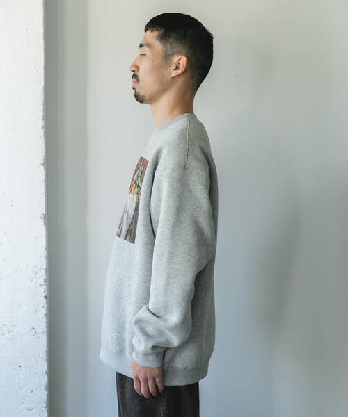 URBAN RESEARCH DOORS（アーバンリサーチドアーズ）の「セザンヌ アートプリント裏起毛スウェット（スウェット・メンズ・ブラック/グレー・LARGE/MEDIUM）」の22枚目の写真