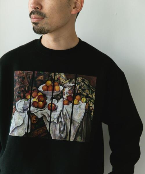 URBAN RESEARCH DOORS（アーバンリサーチドアーズ）の「セザンヌ アートプリント裏起毛スウェット（スウェット・メンズ・ブラック/グレー・LARGE/MEDIUM）」の13枚目の写真