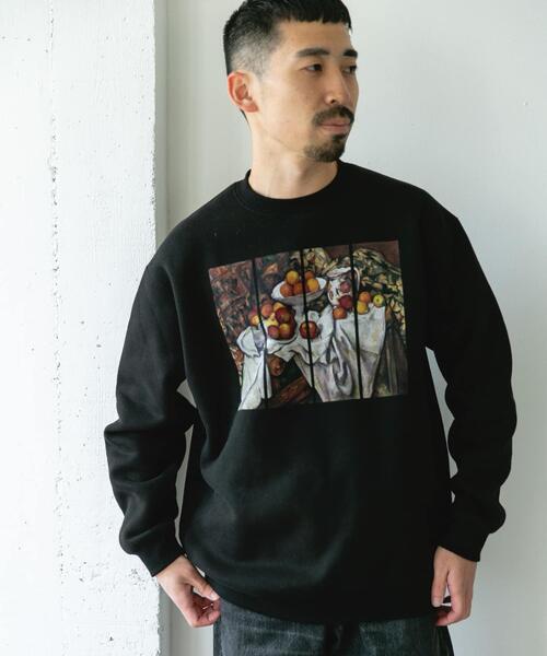 URBAN RESEARCH DOORS（アーバンリサーチドアーズ）の「セザンヌ アートプリント裏起毛スウェット（スウェット・メンズ・ブラック/グレー・LARGE/MEDIUM）」の11枚目の写真