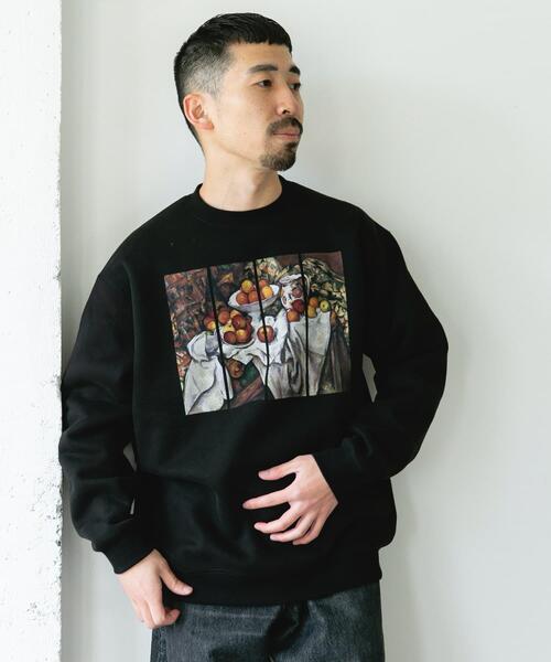 URBAN RESEARCH DOORS（アーバンリサーチドアーズ）の「セザンヌ アートプリント裏起毛スウェット（スウェット・メンズ・ブラック/グレー・LARGE/MEDIUM）」の10枚目の写真