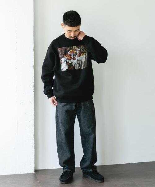 URBAN RESEARCH DOORS（アーバンリサーチドアーズ）の「セザンヌ アートプリント裏起毛スウェット（スウェット・メンズ・ブラック/グレー・LARGE/MEDIUM）」の9枚目の写真