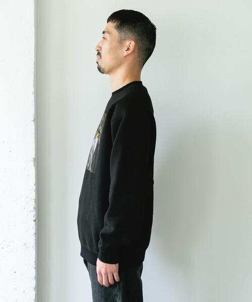 URBAN RESEARCH DOORS（アーバンリサーチドアーズ）の「セザンヌ アートプリント裏起毛スウェット（スウェット・メンズ・ブラック/グレー・LARGE/MEDIUM）」の6枚目の写真