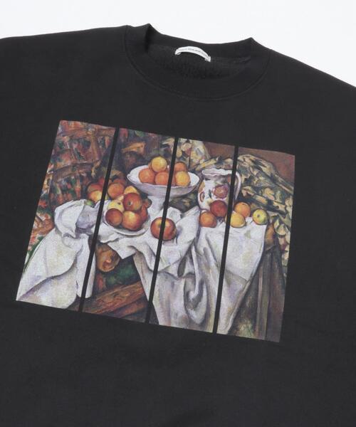 URBAN RESEARCH DOORS（アーバンリサーチドアーズ）の「セザンヌ アートプリント裏起毛スウェット（スウェット・メンズ・ブラック/グレー・LARGE/MEDIUM）」の3枚目の写真