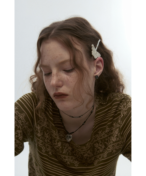 NFF(エヌエフエフ)の「lilt earrings-black(ピアス(両耳用)・レディース・その他・FREE)」の4枚目の写真