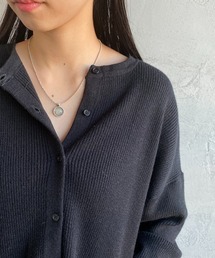 PHILIPPE AUDIBERT（フィリップ オーディベール）の「[PHILIPPE AUDIBERT/フィリップ オーディベール] COLLIER SID LAITON PM シルバーコイン チェーンネックレス（ネックレス）」
