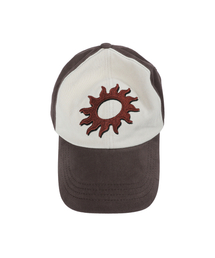 S'EST（エスイーエスティー）の「Solaris Sunburst Ball Cap Brown（キャップ）」