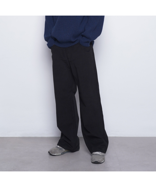 THE-ABON（エイボン）の「M765 pitch wide pants black（その他パンツ・メンズ・ブラック・MEDIUM/SMALL/LARGE）」の3枚目の写真