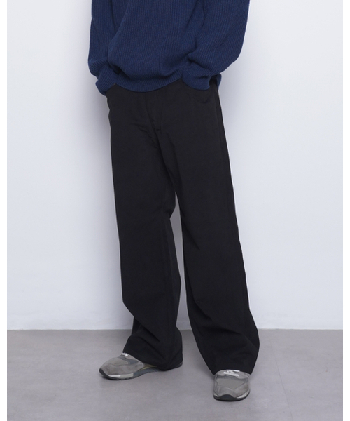 THE-ABON（エイボン）の「M765 pitch wide pants black（その他パンツ・メンズ・ブラック・MEDIUM/SMALL/LARGE）」の4枚目の写真
