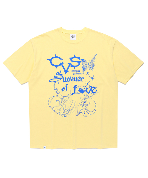 SOL SS TEE YELLOW(CV2FMUT506A)