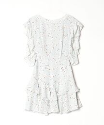 SNIDEL（スナイデル）の「フリルノースリーブワンピース（ワンピース）」