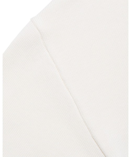 SOPHNET.（ソフネット）の「COTTON SILK EMBROIDERY KNIT（ニット/セーター・メンズ・ブラック/ライトブルー/ホワイト・1/2/3/4/5）」の9枚目の写真