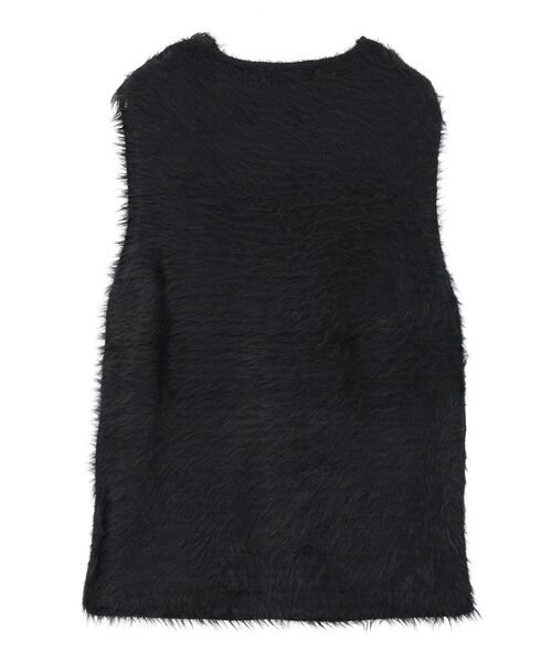 Green Parks(グリーンパークス)の「・Petit Fleur シャギーニットベスト(ベスト・レディース・チャコールグレー/ブラック/アイボリー・FREE)」の18枚目の写真