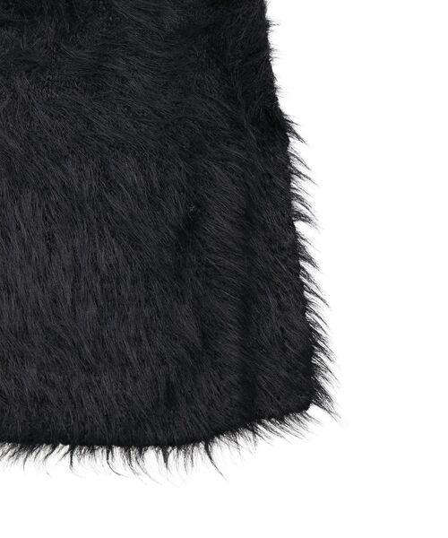 Green Parks(グリーンパークス)の「・Petit Fleur シャギーニットベスト(ベスト・レディース・チャコールグレー/ブラック/アイボリー・FREE)」の22枚目の写真