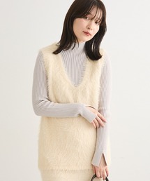 Green Parks | ・Petit Fleur シャギーニットベスト(ベスト)