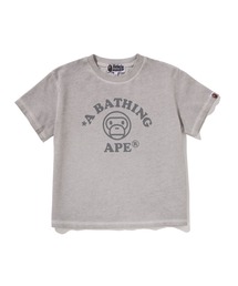 BAPE 星柄ポロシャツ グレー/バーガンディ BAPE スター ポロシャツ Lサイズ a bathing ape BAPE sta エイプ
