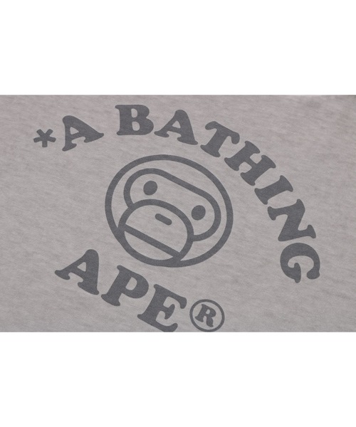 A BATHING APE(アベイシングエイプ)の「BABY MILO BLEACH DYE MINI TEE(Tシャツ/カットソー・レディース・イエロー/チャコール/ピンク・SMALL/MEDIUM/X-SMALL)」の7枚目の写真