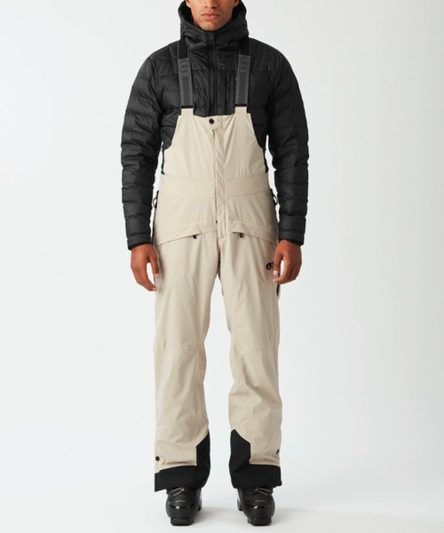 PICTURE ORGANIC CLOTHING(ピクチャーオーガニッククロージング)の「【PICTURE/ピクチャー】AVENING BIB PANTS ストレッチ スキー スノーボード ビブパンツ 防水性:20,000mm(つなぎ/オールインワン・メンズ・ブラック/ホワイト系その他・LARGE/X-LARGE)」の2枚目の写真