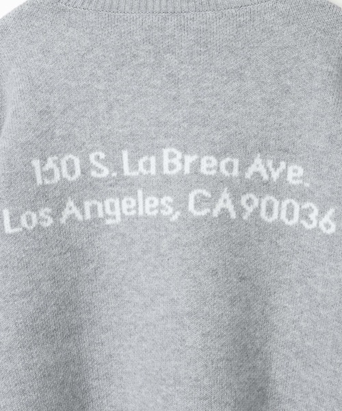 AMERICAN RAG CIE(アメリカンラグシー)の「【AMERICAN RAG CIE】ARCieロゴニット(MEN)(ニット/セーター・メンズ・ライトグレー/ブラック・MEDIUM/LARGE)」の10枚目の写真