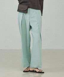 qualite | 【セットアップ対応】テンセルハイツイストワイドパンツ/デニム風/春服/春カラー(その他パンツ)