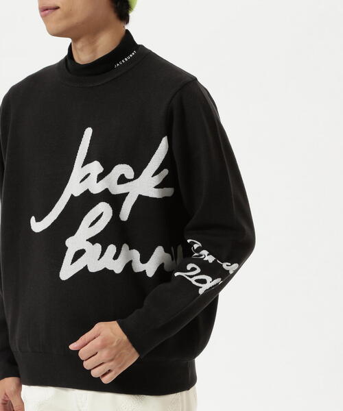 Jack Bunny!!(ジャックバニー)の「【Jack Bunny!!】防風裏地付きクルーネックニットプルオーバー(ニット/セーター・メンズ・ホワイト/ベージュ/ブラック・MEDIUM/LARGE/X-LARGE)」の14枚目の写真