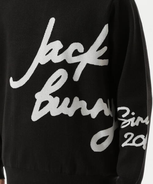 Jack Bunny!!(ジャックバニー)の「【Jack Bunny!!】防風裏地付きクルーネックニットプルオーバー(ニット/セーター・メンズ・ホワイト/ベージュ/ブラック・MEDIUM/LARGE/X-LARGE)」の16枚目の写真