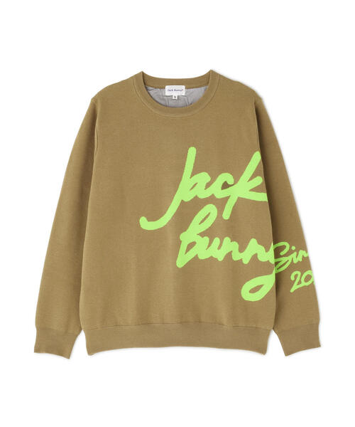 Jack Bunny!!(ジャックバニー)の「【Jack Bunny!!】防風裏地付きクルーネックニットプルオーバー(ニット/セーター・メンズ・ホワイト/ベージュ/ブラック・MEDIUM/LARGE/X-LARGE)」の7枚目の写真