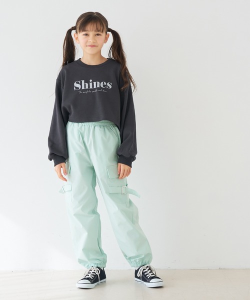 coca（coca）（コカ）の「キッズ　ベルトカーゴパンツ（カーゴパンツ・キッズ・ライトグリーン/ブラック・150/140/120/130）」の8枚目の写真