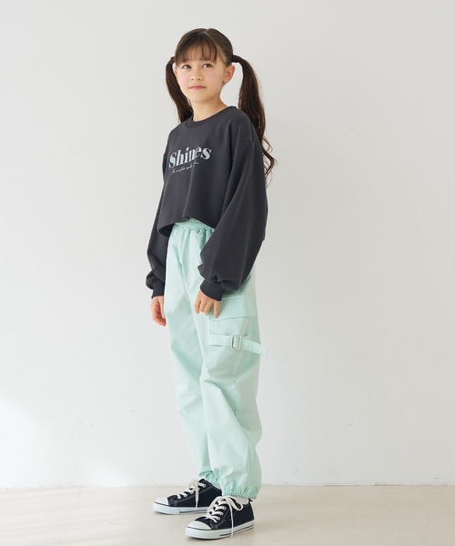 coca（coca）（コカ）の「キッズ　ベルトカーゴパンツ（カーゴパンツ・キッズ・ライトグリーン/ブラック・150/140/120/130）」の11枚目の写真