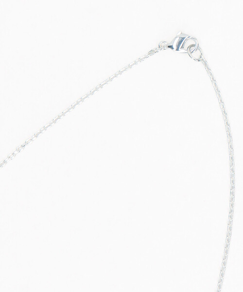 FREAK'S STORE（フリークスストア）の「MALUS/マリュス Diamond line necklace / ダイヤモンド ライン ネックレス / MSJ-025（ネックレス・レディース・シルバー・ONE SIZE）」の3枚目の写真