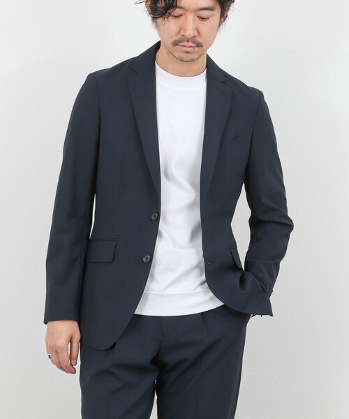NOLLEY’S(ノーリーズ)の「《ビジカジ/セットアップ対応》TRABEST JK トラベスト テーラードジャケット 26SS(テーラードジャケット・メンズ・ブルー系その他/ネイビー・XL/L/M/S)」の17枚目の写真