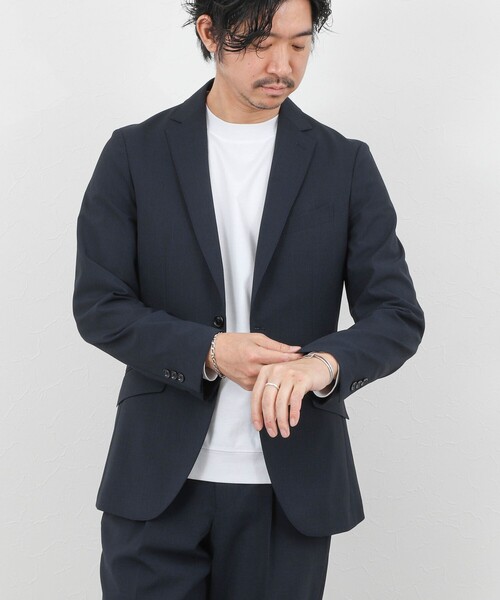 NOLLEY’S(ノーリーズ)の「《ビジカジ/セットアップ対応》TRABEST JK トラベスト テーラードジャケット 26SS(テーラードジャケット・メンズ・ブルー系その他/ネイビー・XL/L/M/S)」の16枚目の写真