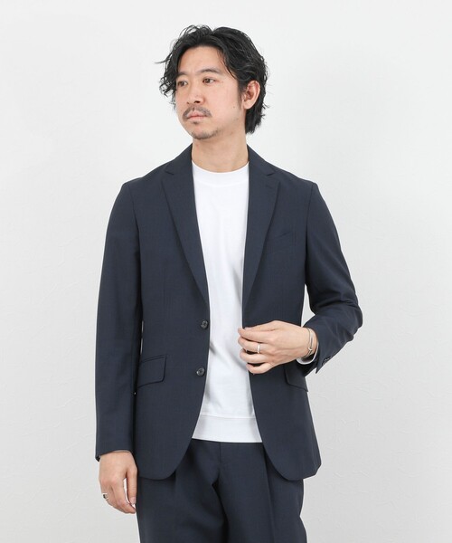 NOLLEY’S(ノーリーズ)の「《ビジカジ/セットアップ対応》TRABEST JK トラベスト テーラードジャケット 26SS(テーラードジャケット・メンズ・ブルー系その他/ネイビー・XL/L/M/S)」の15枚目の写真