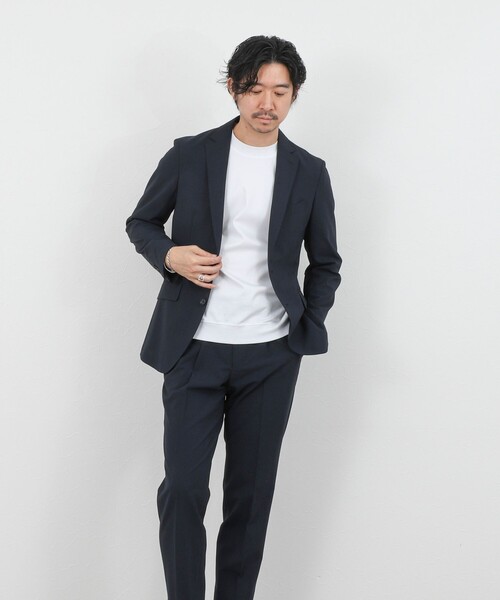 NOLLEY’S(ノーリーズ)の「《ビジカジ/セットアップ対応》TRABEST JK トラベスト テーラードジャケット 26SS(テーラードジャケット・メンズ・ブルー系その他/ネイビー・XL/L/M/S)」の10枚目の写真