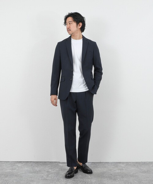 NOLLEY’S(ノーリーズ)の「《ビジカジ/セットアップ対応》TRABEST JK トラベスト テーラードジャケット 26SS(テーラードジャケット・メンズ・ブルー系その他/ネイビー・XL/L/M/S)」の7枚目の写真