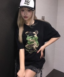 OY（オーワイ）の「『OY オーワイ』CAMO DOLLY TEE  カモドリーTシャツ（Tシャツ/カットソー）」