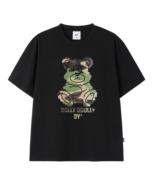 OY（オーワイ）の「『OY/オーワイ』CAMO DOLLY TEE /カモドリーTシャツ（Tシャツ/カットソー・レディース・ホワイト/ブラック・L/M）」の2枚目の写真
