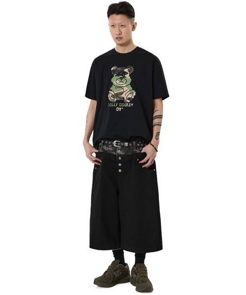 OY（オーワイ）の「『OY/オーワイ』CAMO DOLLY TEE /カモドリーTシャツ（Tシャツ/カットソー・レディース・ホワイト/ブラック・L/M）」の7枚目の写真