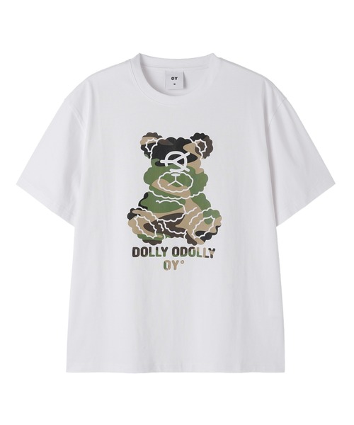 OY（オーワイ）の「『OY/オーワイ』CAMO DOLLY TEE /カモドリーTシャツ（Tシャツ/カットソー・レディース・ホワイト/ブラック・L/M）」の15枚目の写真