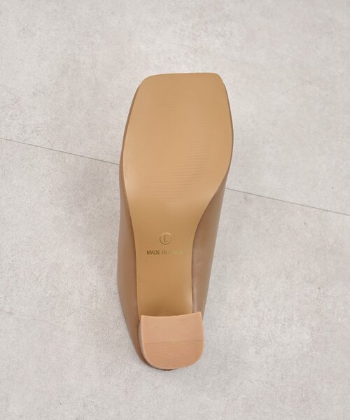 SHENERY（シーナリー）の「スクエアトゥサボ（その他シューズ・レディース・キャメル/ブラック・36/37/38）」の12枚目の写真