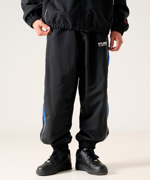 FUBU( フブ)の「FUBU フブ ブランド Nylon Track Pants / ナイロン トラックパンツ (セットアップ対応)(その他パンツ・メンズ・ネイビー/ホワイト/ライトブルー/ブラック・M/L/XL/XXL)」の12枚目の写真