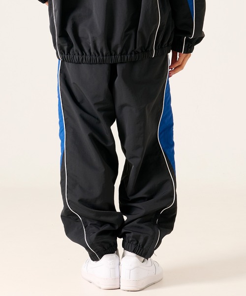 FUBU( フブ)の「FUBU フブ ブランド Nylon Track Pants / ナイロン トラックパンツ (セットアップ対応)(その他パンツ・メンズ・ネイビー/ホワイト/ライトブルー/ブラック・M/L/XL/XXL)」の16枚目の写真