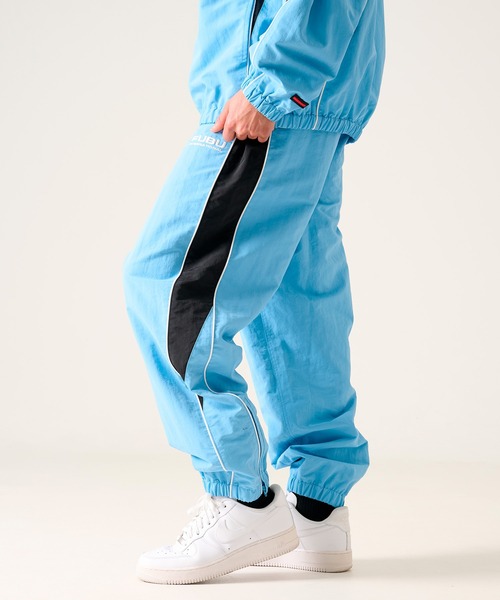 FUBU( フブ)の「FUBU フブ ブランド Nylon Track Pants / ナイロン トラックパンツ (セットアップ対応)(その他パンツ・メンズ・ネイビー/ホワイト/ライトブルー/ブラック・M/L/XL/XXL)」の20枚目の写真