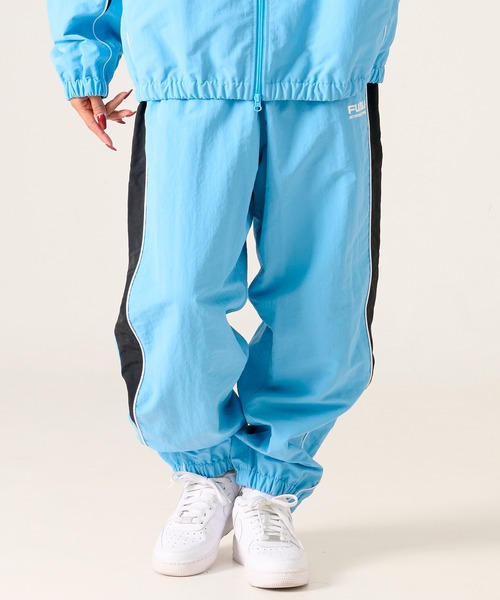 FUBU( フブ)の「FUBU フブ ブランド Nylon Track Pants / ナイロン トラックパンツ (セットアップ対応)(その他パンツ・メンズ・ネイビー/ホワイト/ライトブルー/ブラック・M/L/XL/XXL)」の22枚目の写真
