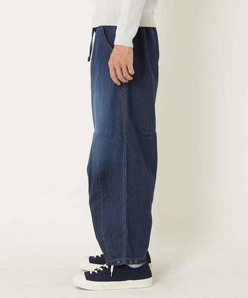 HOLLYWOOD RANCH MARKET(ハリウッドランチマーケット)の「オーガニックデニム バルーンパンツ(デニムパンツ・メンズ・インディゴブルー・M/L/S)」の3枚目の写真