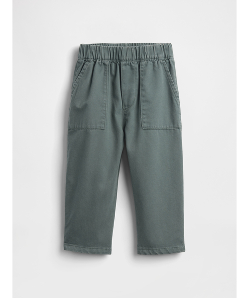 GAP（ギャップ）の「ウルトラソフト プルオン バレルパンツ (幼児・ベビー)（チノパンツ・キッズ・ブルー/グリーン/ベージュ/イエロー・90cm/95cm/70cm/110cm/105cm/80ｃｍ/100cm）」の3枚目の写真