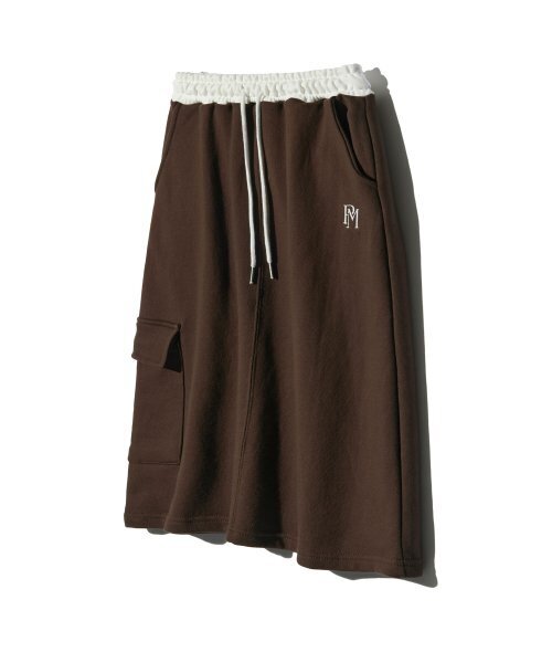 PIECEMAKER（ピースメーカー）の「OFFICIAL CARGO MIDI SKIRT (BROWN)（スカート・レディース・その他・FREE）」の2枚目の写真