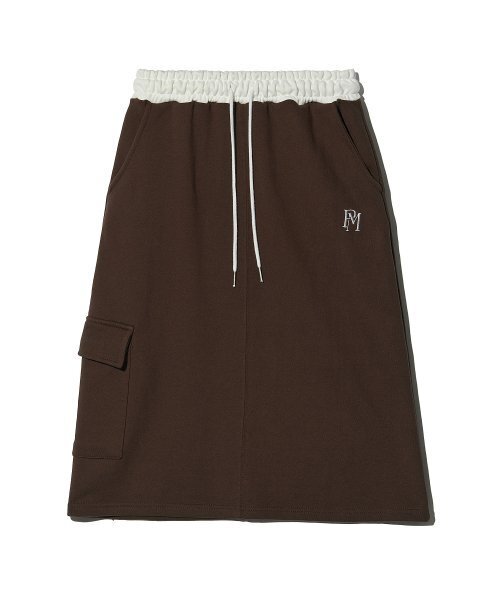 PIECEMAKER（ピースメーカー）の「OFFICIAL CARGO MIDI SKIRT (BROWN)（スカート・レディース・その他・FREE）」の3枚目の写真